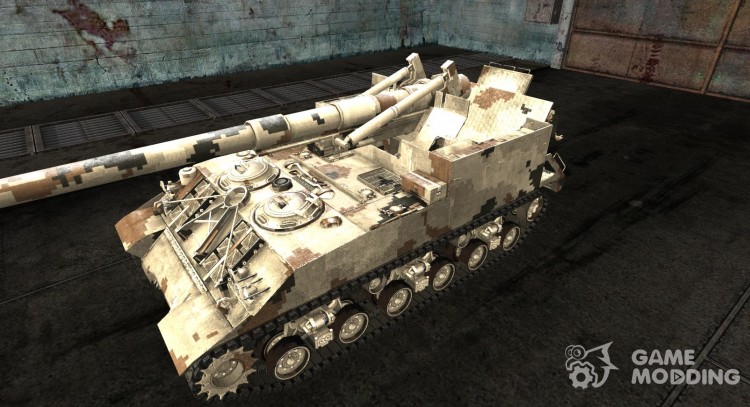 Шкурка для M40/M43 для World Of Tanks