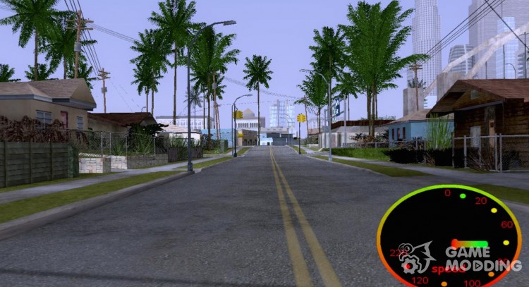 Speedometer 2 для GTA San Andreas