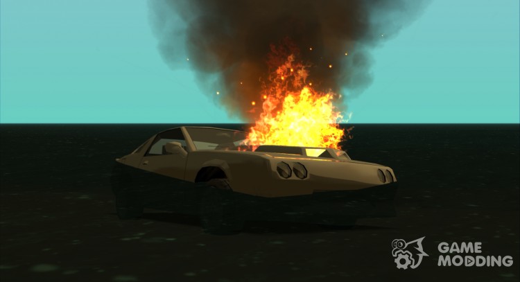 Fix Car Fire on the Water v1.0.2 для GTA San Andreas