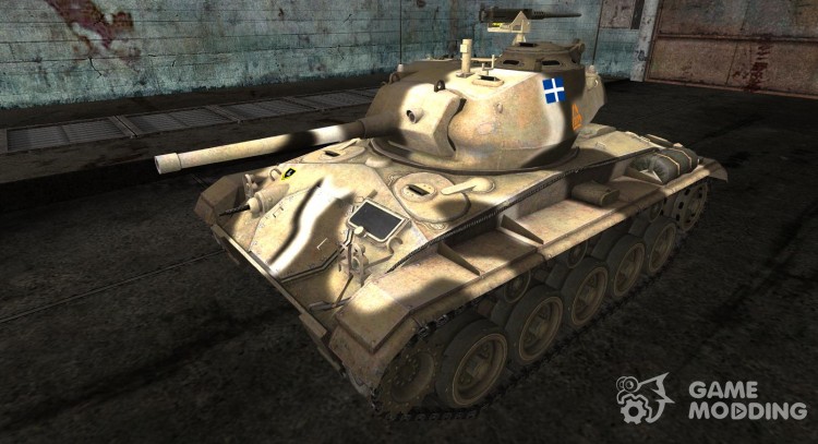 Skin for M24 Chaffee for World Of Tanks