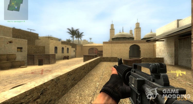 M4a1 - Tigre Rojo para Counter-Strike Source