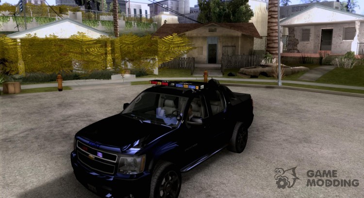 Chevrolet Avalanche policía para GTA San Andreas