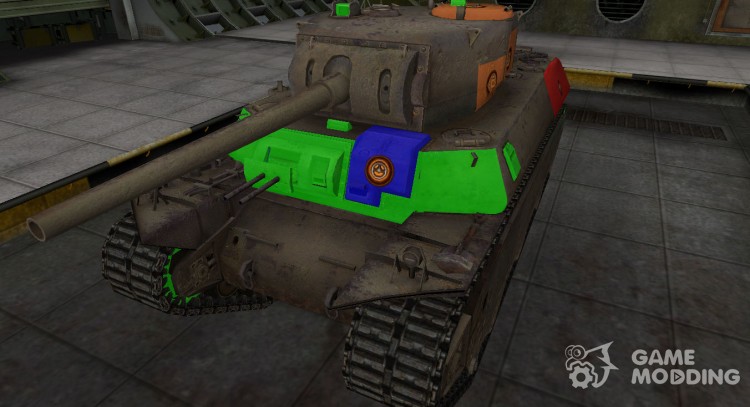 Качественный скин для M6 для World Of Tanks