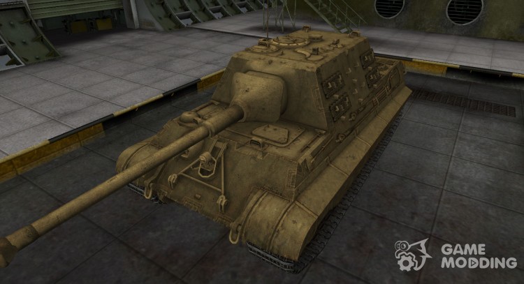 Пустынный скин для танка 8.8 cm Pak 43 JagdTiger для World Of Tanks