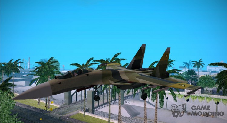 Su-37 Gelb Team para GTA San Andreas