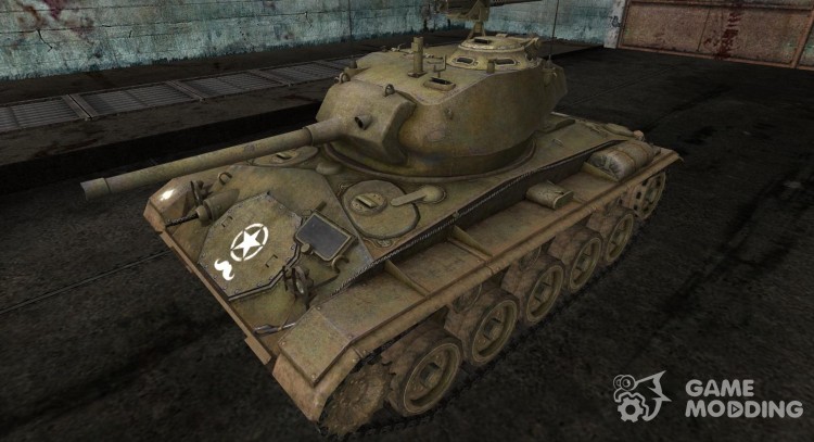 Skin for M24 Chaffee for World Of Tanks