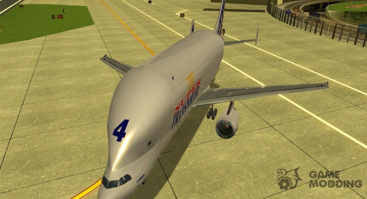 Airbus A300-600ST Beluga para GTA San Andreas