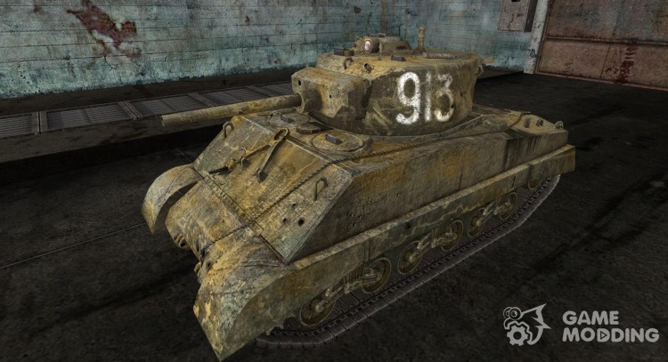 Tela de esmeril para M4A3E2 para World Of Tanks