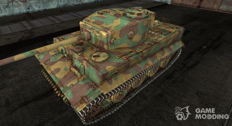 The Panzer VI Tiger 6 for World Of Tanks