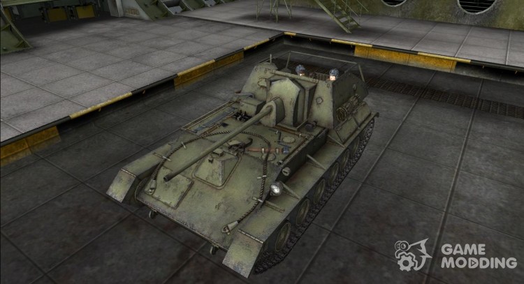 Remodelación de Su-76 para World Of Tanks