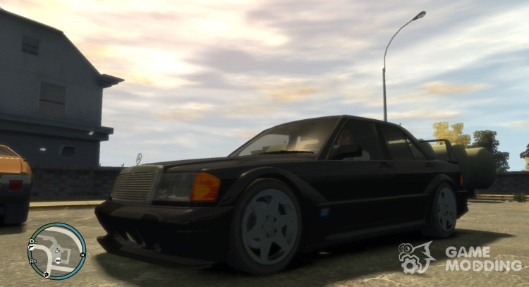 Mercedes Benz 190E Evolution II для GTA 4