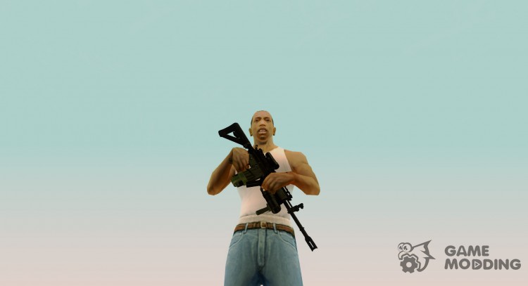 M4A1 de COD Modern Warfare 3 para GTA San Andreas