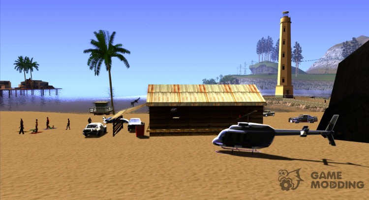 Nueva playa bar Verona para GTA San Andreas