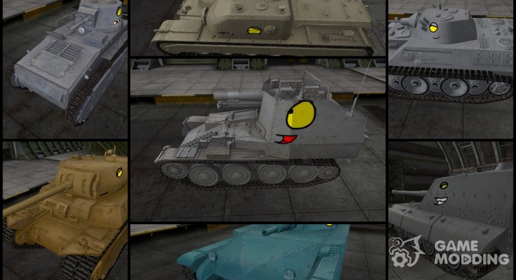 Пак шкурок Танкомульт для World Of Tanks