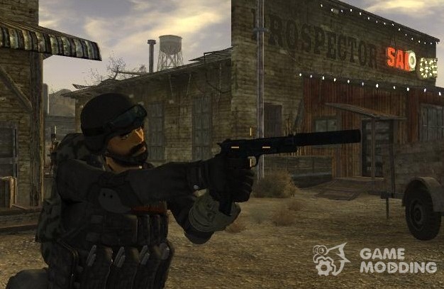 45 Tactical Pistol для Fallout New Vegas