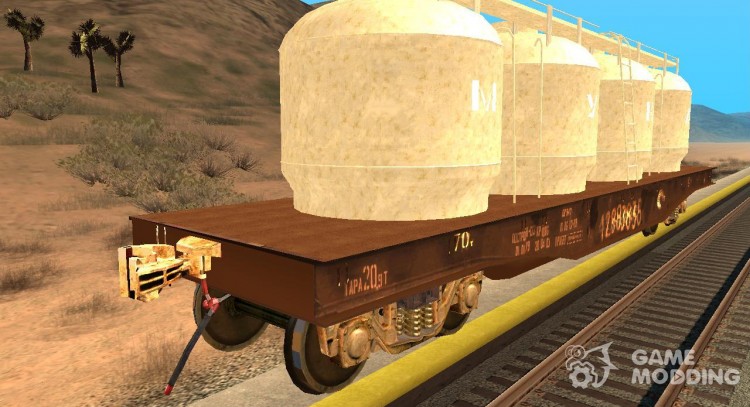 Списанный вагон Мука для GTA San Andreas