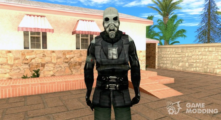 Combine Soldier (MetroPolice) для GTA San Andreas