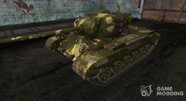 La piel de la M26 Pershing para World Of Tanks