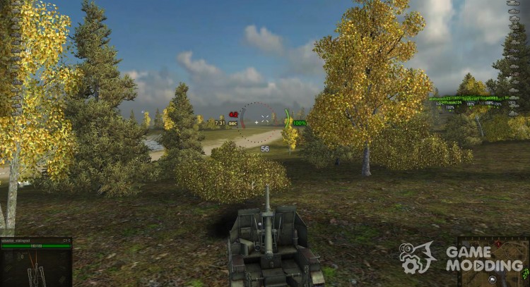 Sau de alcances, Arcade, Sniper para World Of Tanks