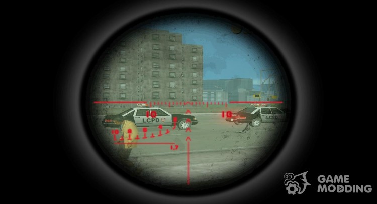 New sniper scope for GTA 3