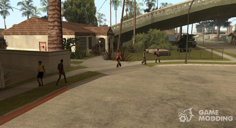 Побольше людей в San Andreas для GTA San Andreas