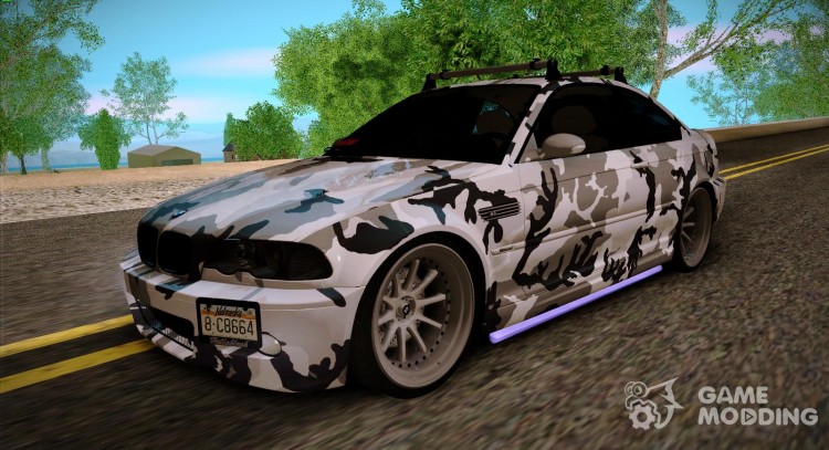 BMW M3 E46 Coupe 2005 Hellaflush v2.0 for GTA San Andreas