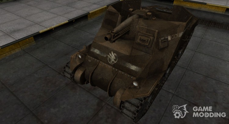 El skin al estilo de C&C GDI para T40 para World Of Tanks