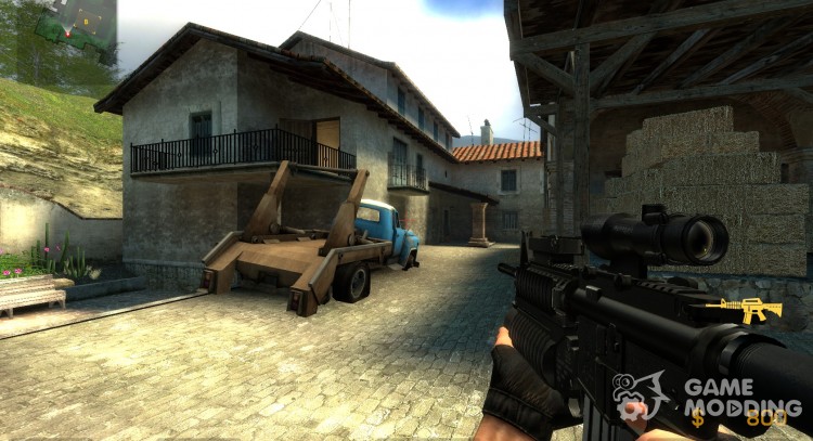 Абсолютное уничтожение - M4 SOPMOD-на Skladfin для Counter-Strike Source