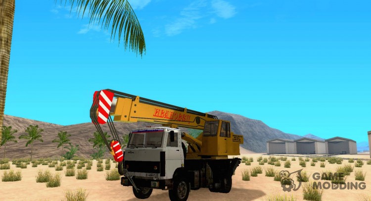 MAZ Truck Crane for GTA San Andreas