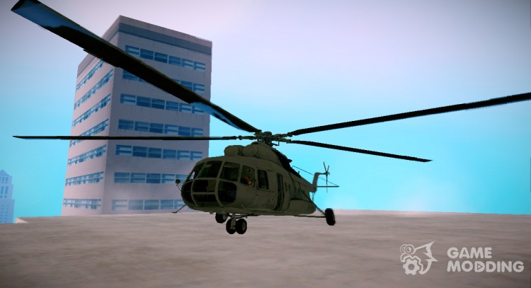Mil Mi-8 Hip для GTA San Andreas