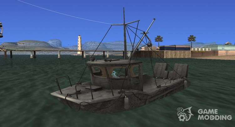 Firefly's Fishing Boat para GTA San Andreas