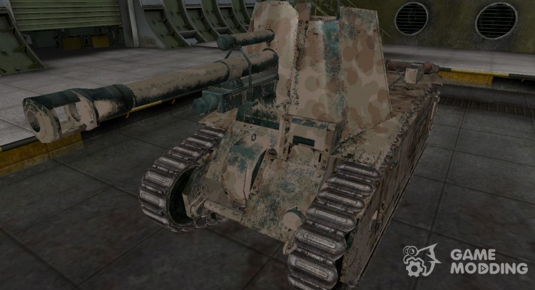 Francés skin para 105 leFH18B2 para World Of Tanks