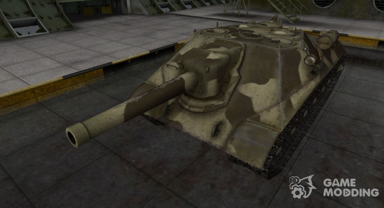 El desierto de skin para el Objeto de 704 para World Of Tanks