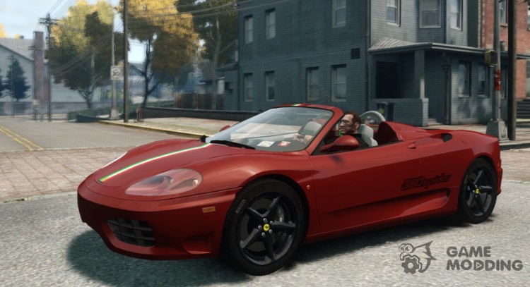Ferrari 360 Spider 2000 для GTA 4