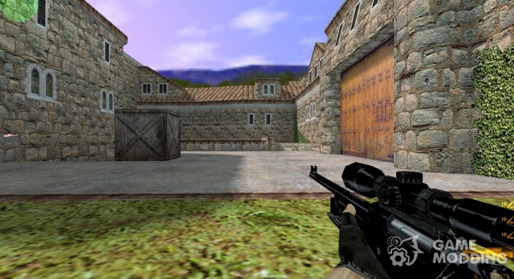 Черный Magnum для Counter Strike 1.6