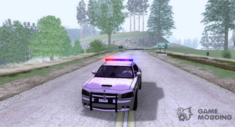 Miami Dade Dodge Charger Police V2 для GTA San Andreas