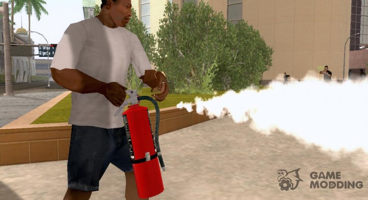 El nuevo extintor de incendios para GTA San Andreas