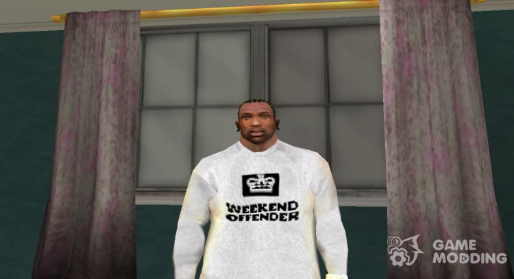 Suéter Weekend Offender para GTA San Andreas