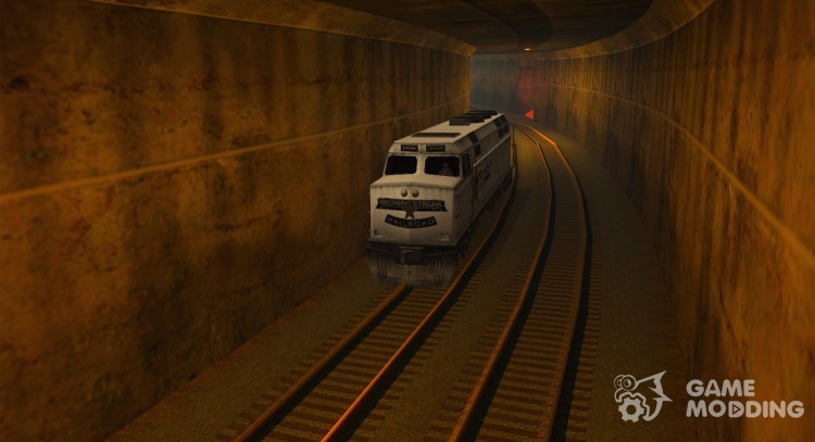 Новый алгоритм движения поездов 5 для GTA San Andreas
