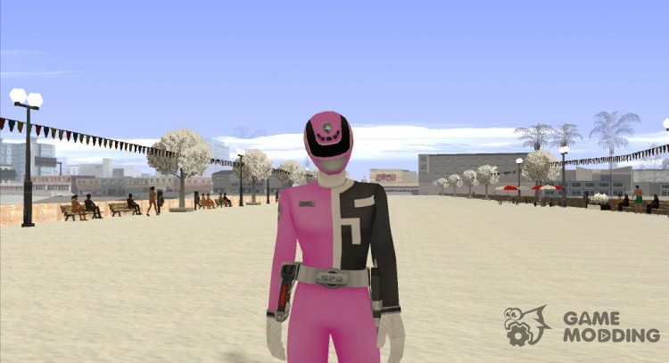 Power Rangers RPM Pink for GTA San Andreas