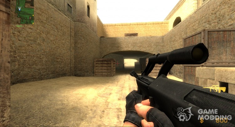 Default New AUG for Counter-Strike Source