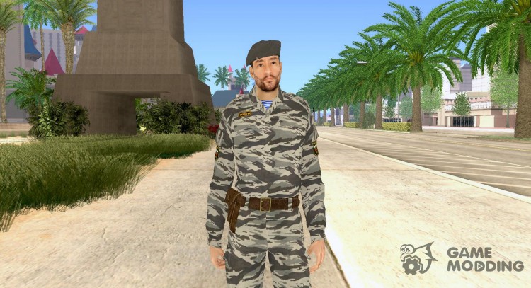 Офицер ОМОНа (Тестовая версия) для GTA San Andreas