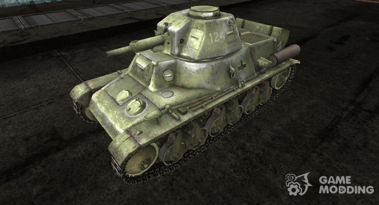 Skin for the Panzer 38H35 (f) for World Of Tanks