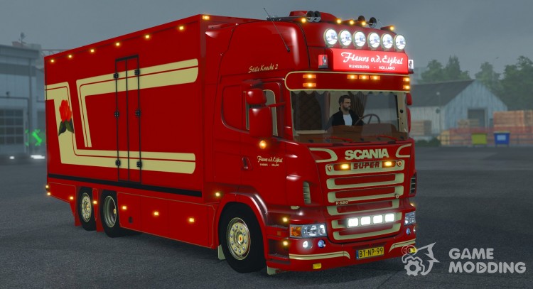 Scania R620 Fleurs для Euro Truck Simulator 2