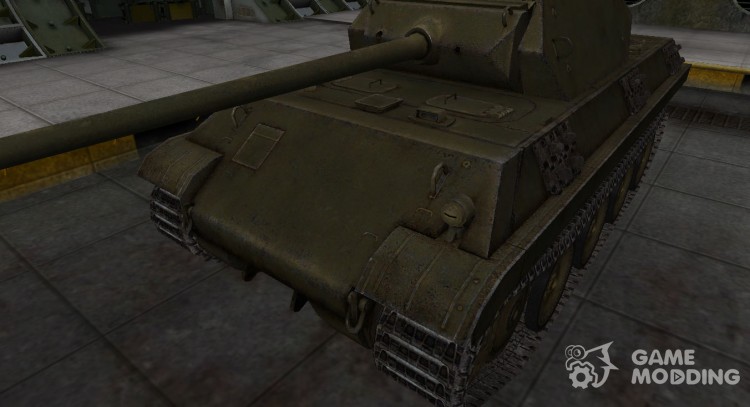 La piel de camuflaje para el tanque Panther/M10 para World Of Tanks