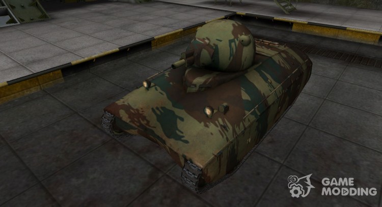 Francés nuevo skin para el AMX 40 para World Of Tanks