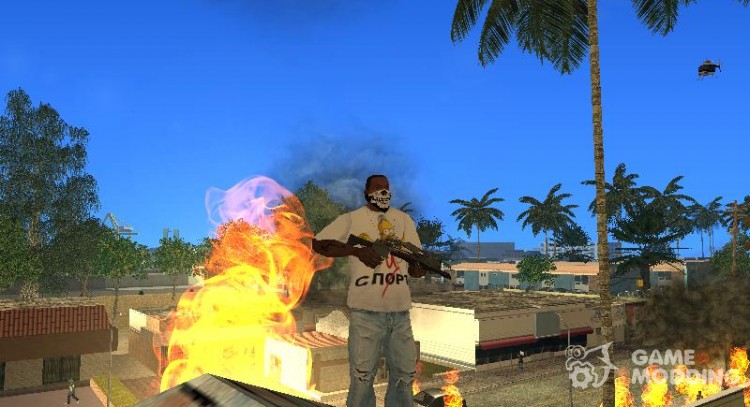 Пак оружия из разных игр (By Babay) для GTA San Andreas