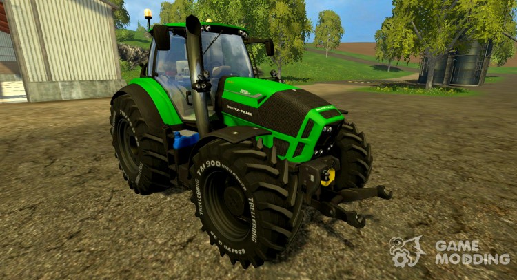 Deutz Fahr 7250 Grean Beast for Farming Simulator 2015