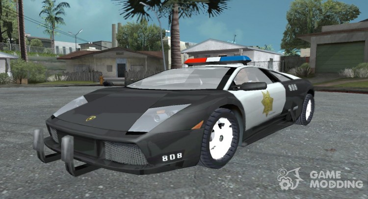 Lamborghini Murcielago Police для GTA San Andreas