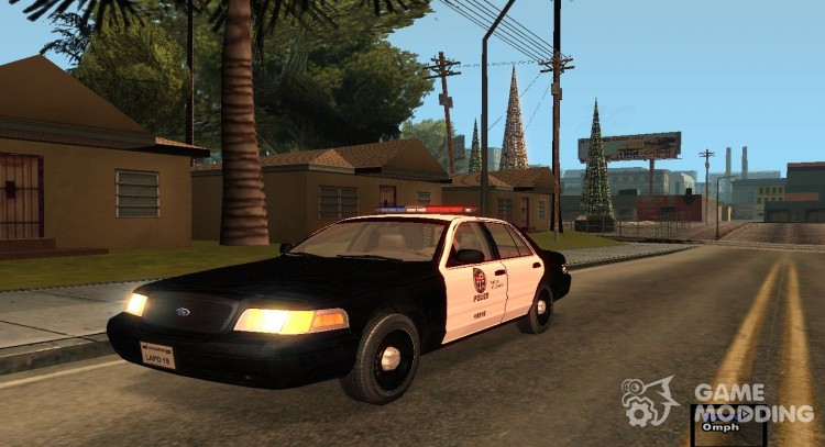 Ford Crown Victoria Police Interceptor (CVPI) de la policía de los ángeles para GTA San Andreas